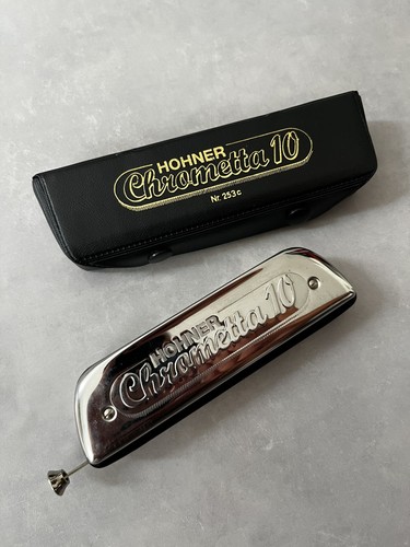 Harmonica hohner chrometta - harmonica, 10