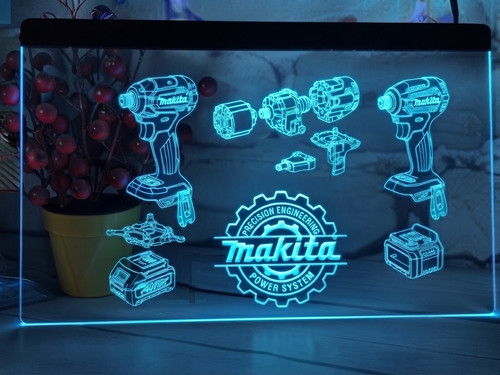 Makita led acrylique veilleuse - makita,