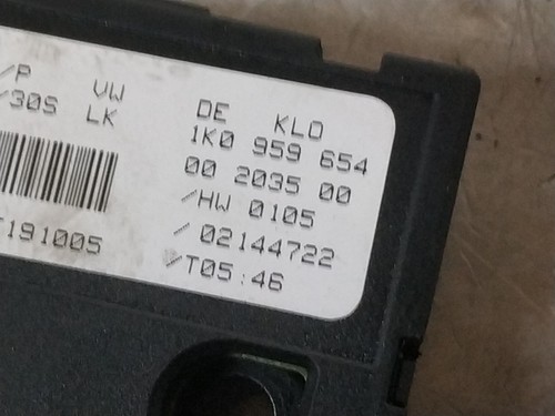 1k0959854 compteur volkswagen - 1k0959854,