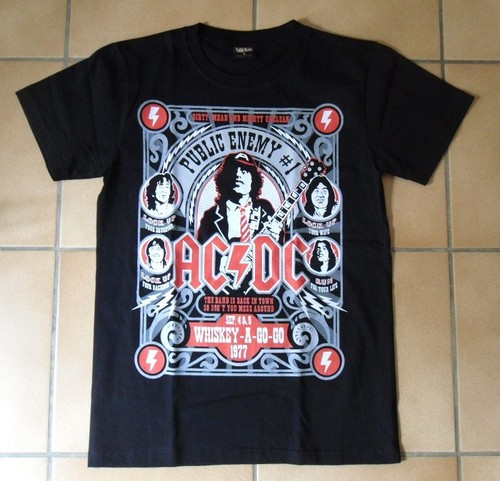 Acdc shirt noir - ac/dc,