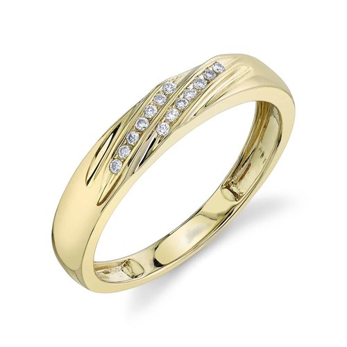 Hommes 14k alliance diamant - hommes,