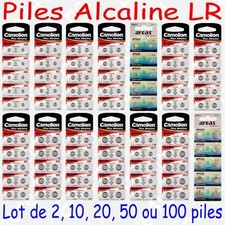 Pile Bouton LR Alcaline : AG 0