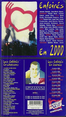 Les enfoires en 2000 - cd,