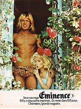 PUBLICITE ADVERTISING 034   1972   EMINENCE   slip sous vetements