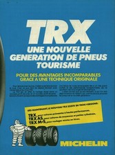 Publicité ancienne pneu