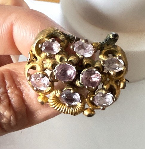 Ancienne broche floral - ancienne,