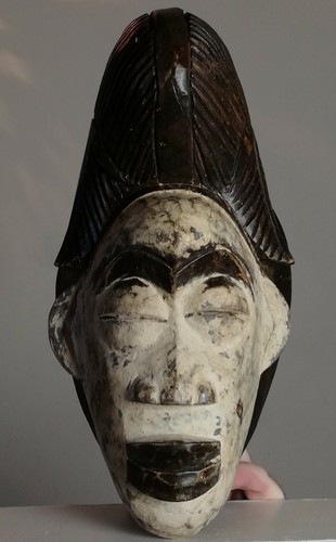 Masque punu ancien gabon - masque,