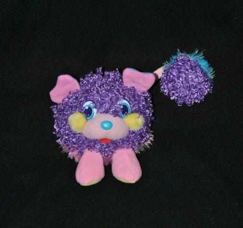 Peluche doudou popples mauve - popples,