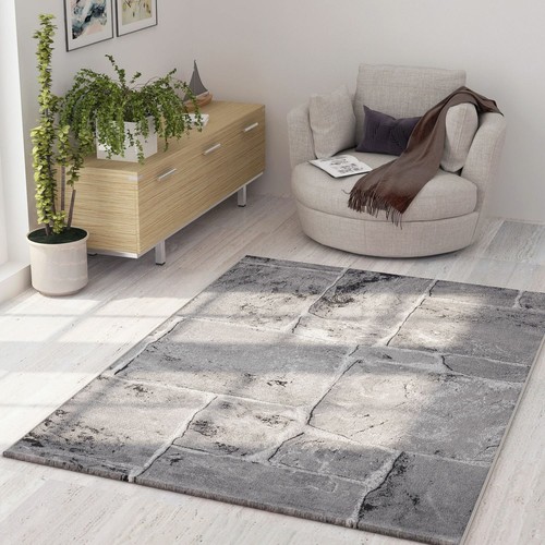 Tapis moderne pierre mur - moderne,