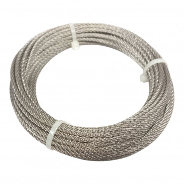 Cable diamètre 3mm inox - diamètre,