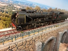 Locomotive modèle 231 Noir La chapelle Rivarossi ho