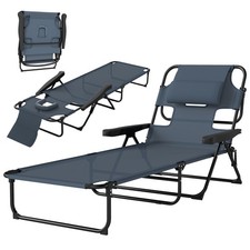Folding Tanning Chair w/ Face