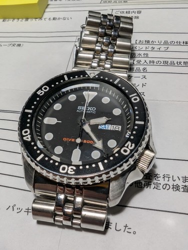 Seiko black boy skx007 - seiko,