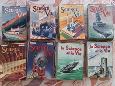  10 magazines La  Science et  la Vie au choix de 1930 à 1939