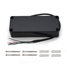 Micro Basse Humbucker à Double Bobinage pour Basse, Faible Bruit, En Métal,