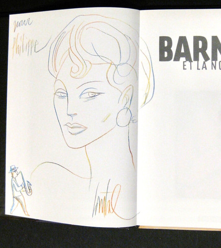 Loustal dedicace barney - dedicace, la