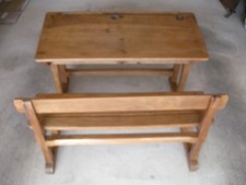 ANCIEN BUREAU D'ECOLIER DEUX