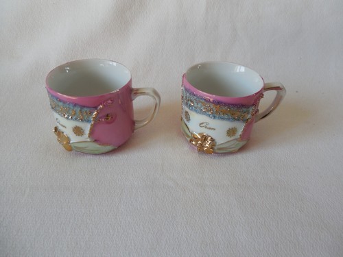 Tasses porcelaine saxe - 2,