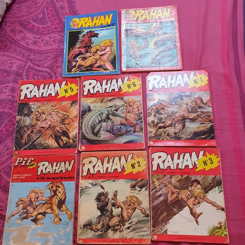 Lot rahan très anciens - de,