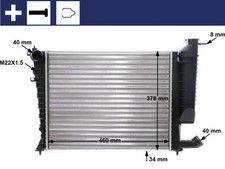 HELLA 8MK376716-634 Radiateur