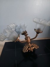 Ancien Plafonnier en Bronze