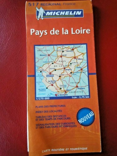 Michelin pays la loire - -, de