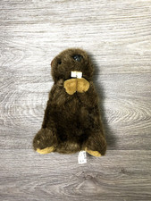 Peluche marmotte marron Lenax