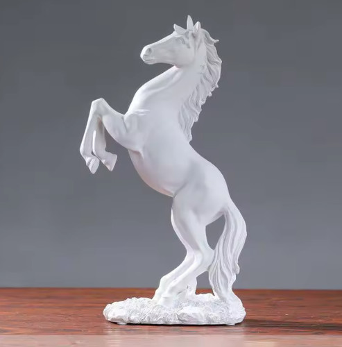 Statue cheval cabré - statue, –