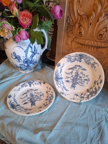 Assiettes anciennes gien - 2,