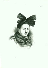 Gravure ancienne 1970 costumes