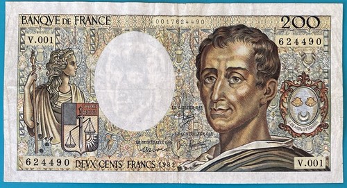 Billet 200 francs - de,