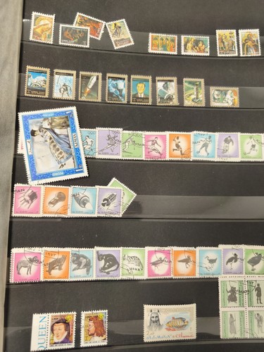 Lot anciens timbres