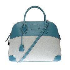 Sac HERMES Bolide en Toile