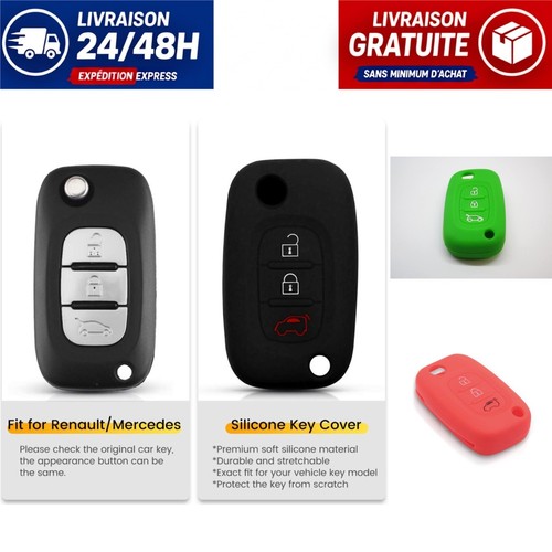 Coque clé caoutchouc tpu - de,