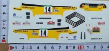 DECALS 1/43 RENAULT 5 TURBO TDC - #14 - MOUTINHO - PORTUGAL 1986 - DCC14379
