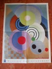 affiche SONIA DELAUNAY 1992