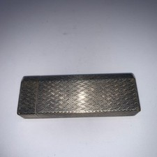 Briquet à gaz Cartier argent