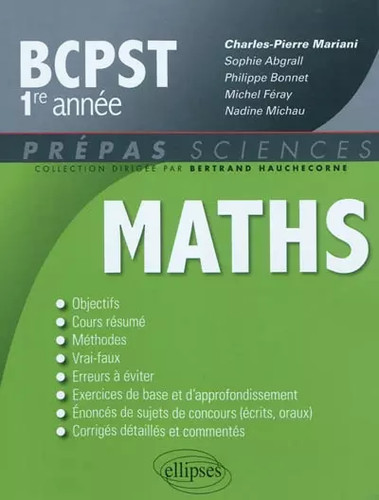 Mathematiques bcpst première - bcpst,