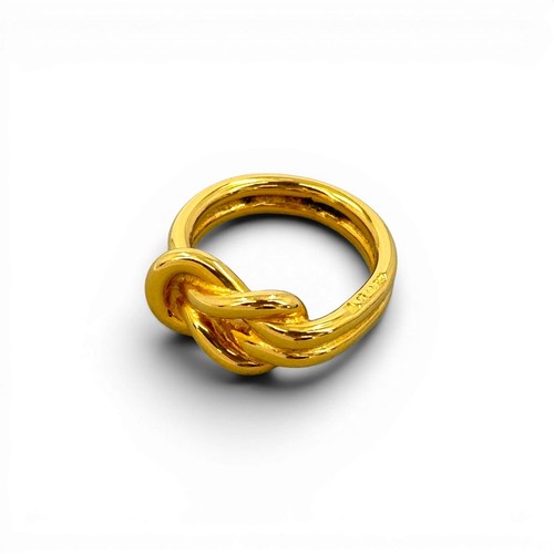 Authentique bague écharpe