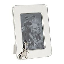 Beau Plaqué Argent Girafe