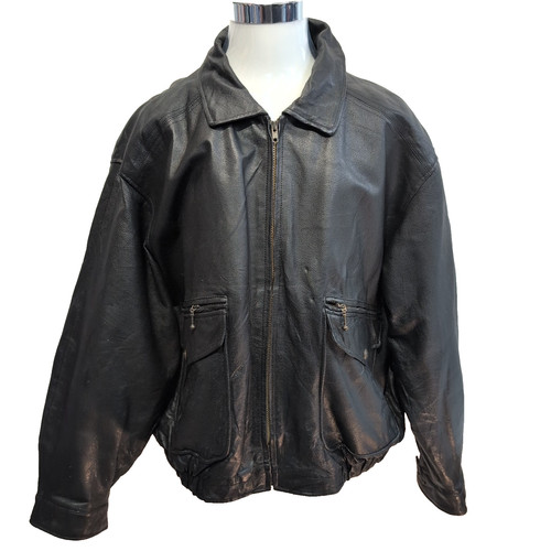Blouson cuir xxl - blouson,