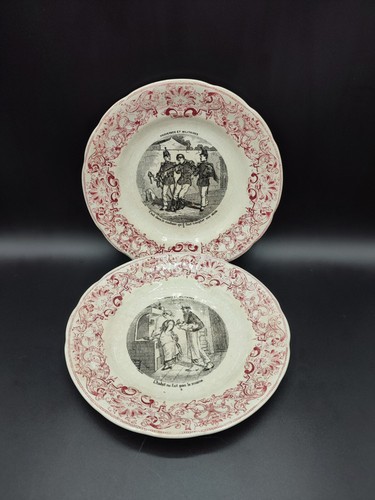 Assiettes parlantes - assiettes,