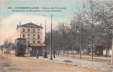 CPA 69 LYON MONPLAISIR STATION