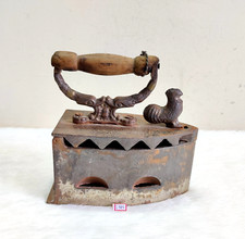 Figurine De Coq Vintage En Fer
