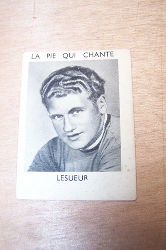 Rare carte cycliste pie - rare,