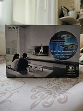 Pacs 2 pairs de lunettes 3d + émetteur Sony