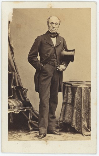 Cdv circa 1865 homme - cdv,
