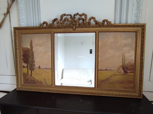 Miroir rectangulaire style - miroir, rectangulaire,