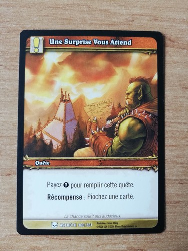 Carte quete une surprise vous - carte,
