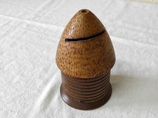 Ancienne Tirelire en bois en